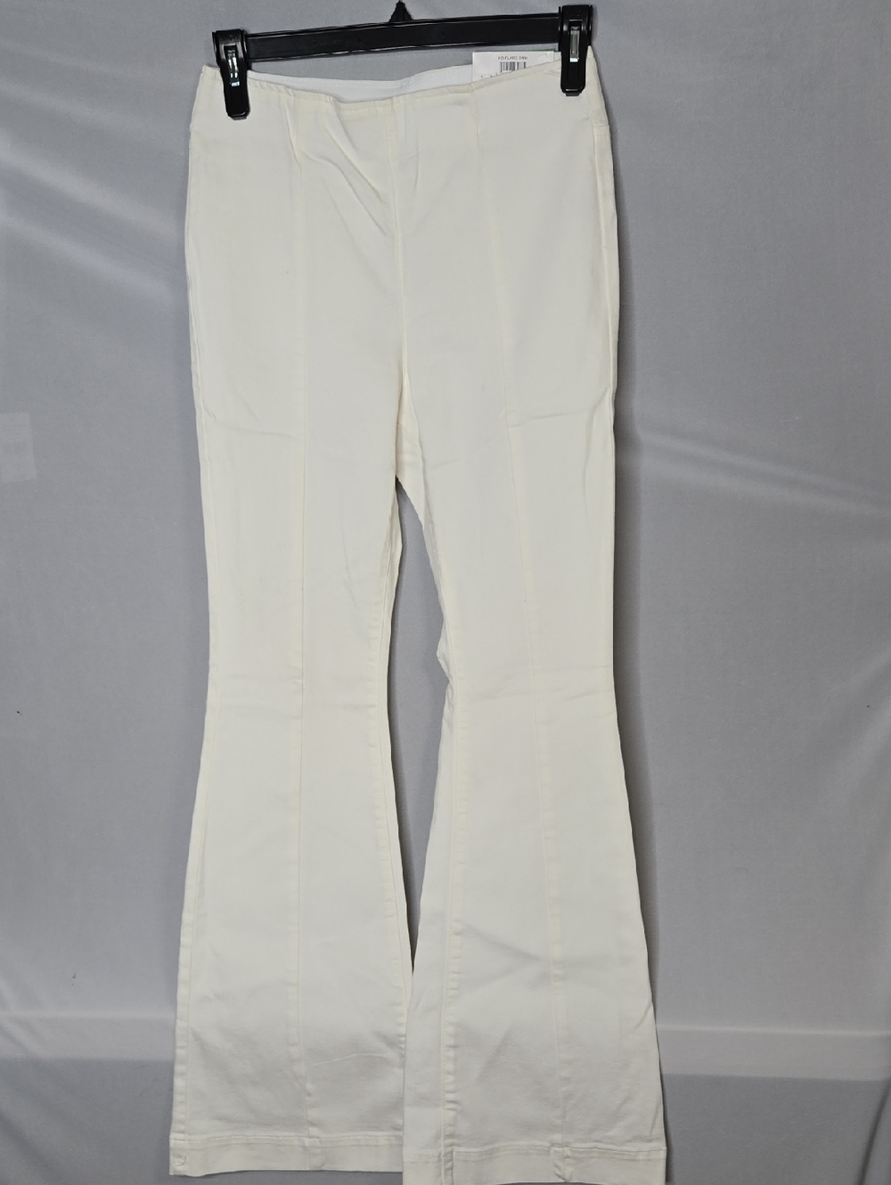 INC International Concepts Bright White Flare Regular High Rise Pants 8 NWImperf
